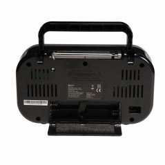 Radio & Stereo - Denver portabel batteridriven/nätdriven FM-radio