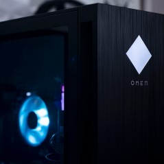 Cheap gaming computer and desktop gaming computer - HP Omen 25L GT14-0405no Ryzen 5 16GB 1TB SSD 6700 XT 12GB WiFi Win 11