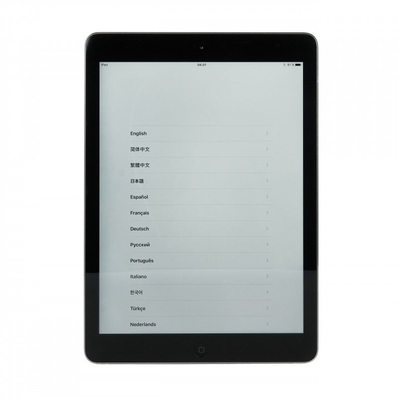 Used tablet - iPad Air 16GB Space Grey (beg lätt böjd) (max iOS 12 - stöder ej många appar)