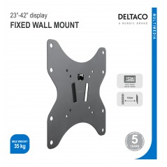 Wall brackets for speakers and TVs - Kompakt väggfäste VESA för skärm och TV 23 - 42"