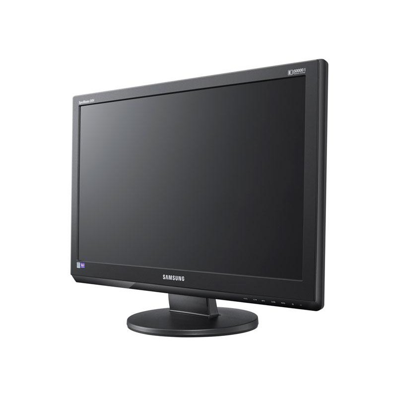 Used computer monitors - Samsung 2494LW 24-tums Full HD LCD-skärm (beg)
