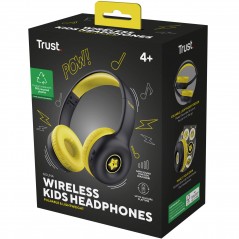 Bluetooth Earphones - Trust Nouna trådlösa bluetooth-hörlurar för barn