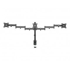 LogiLink skrivbordsfäste VESA för tre datorskärmar 13-27"