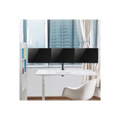 VESA mount for monitor - LogiLink skrivbordsfäste VESA för tre datorskärmar 13-27"