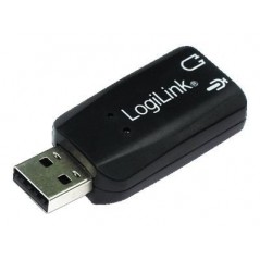 LogiLink USB-ljudkort med virtuellt surroundljud