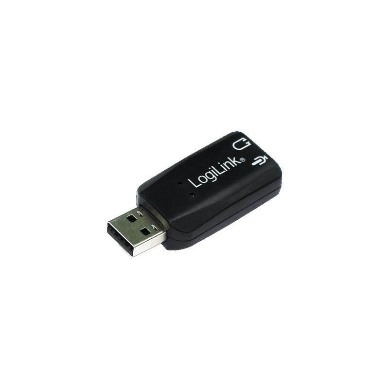 Audio - LogiLink USB-ljudkort med virtuellt surroundljud