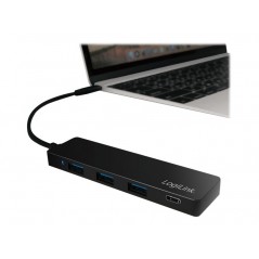 LogiLink USB-hubb USB-C till 3x USB 3.0 och 1x USB-C