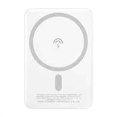 Dudao powerbank 5000 mAh med stöd för trådlös laddning MagSafe