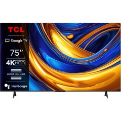 TCL 75-tums UHD 4K HDR Smart-TV med Google TV och inbyggd Chromecast