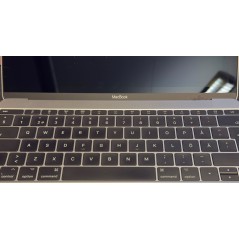 MacBook 12-tum Mid 2017 m3 8GB 256GB SSD Space Gray (beg med kosmetiska problem)
