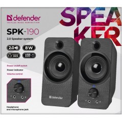 Computer Speaker - Defender datorhögtalare med 2x 3.5 mm och USB-ström
