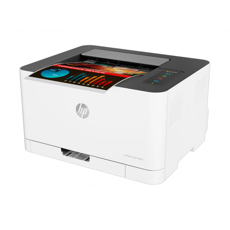 Cheap laser printer - HP Color Laser 150nw trådlös färglaserskrivare (fyndvara)
