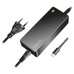 LogiLink universal 100W USB-C datorladdare (AC-adapter) med strömkabel