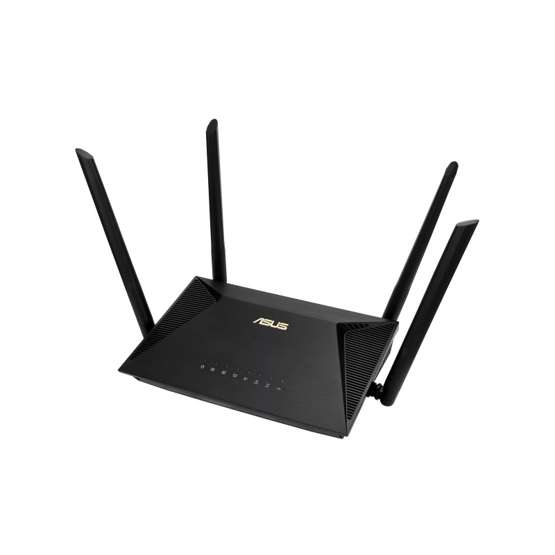 Router 450+ Mbps - Asus RT-AX53U trådlös AX1800 dual band-router