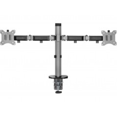 Andersson justerbart skrivbordsfäste VESA för två datorskärmar 17-32"