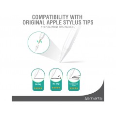 Tablet Pen - 4smarts Pencil Pro 3 aktiv stylus pekpenna för iPad 2018 och senare