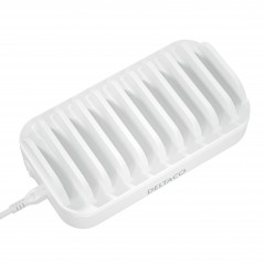 Phone Wall charger - Snabbladdande USB-laddstation för 10st enheter (7x USB-A, 3x USB-C)