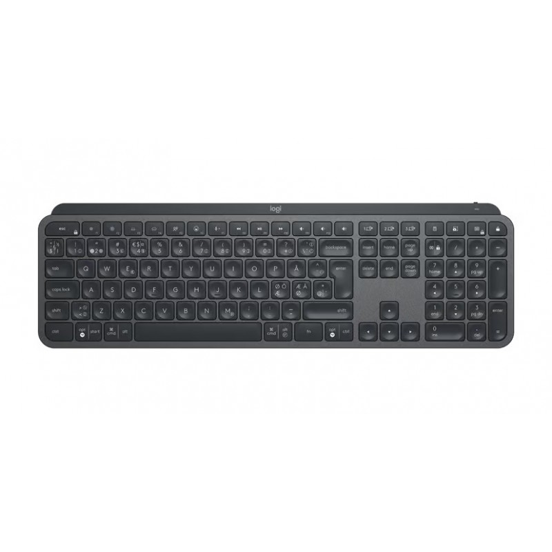 Wireless Keyboards - Logitech MX Keys for Business trådlöst bakbelyst tangentbord för PC/Mac med Bluetooth & Bolt