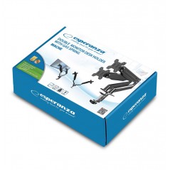 VESA mount for monitor - Esperanza skrivbordsfäste med gasfjäder för två datorskärmar 17-27" (fyndvara)