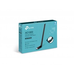 Tietokone - TP-Link T3U PLUS AC1300 trådlöst WiFi USB-nätverkskort med Dual Band 2.4GHz/5GHz (fyndvara)