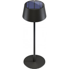 Muut kaupat metsästäjät - Goobay portabel solcellsladdad bordslampa för inom- och utomhusbruk, dimbar (svart/vit/brons) (fyndvara)