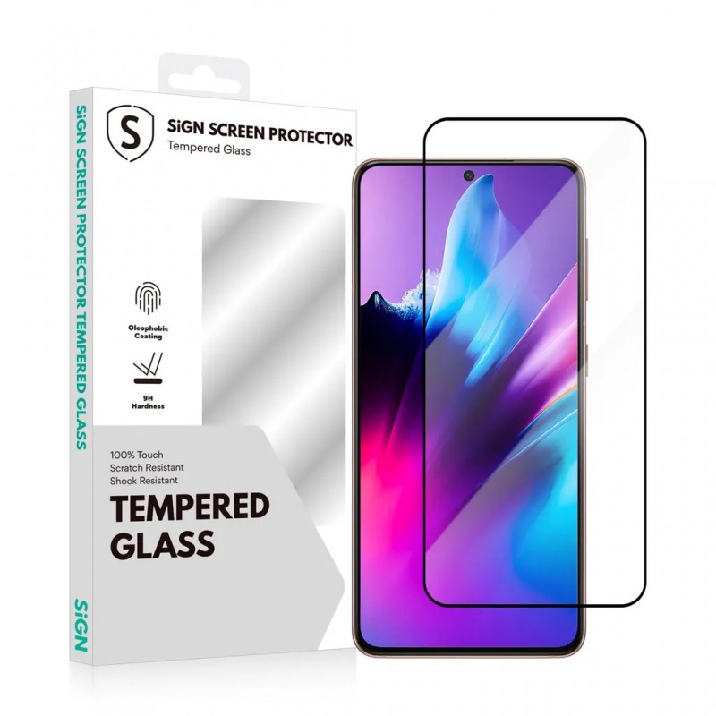 Screen protectors - Skärmskydd Samsung Galaxy S24 med stöd för fingeravtrycksläsning