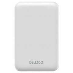 Portable Batteries - Deltaco powerbank 5000 mAh med trådlös laddning 15W och MagSafe