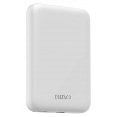 Portable Batteries - Deltaco powerbank 5000 mAh med trådlös laddning 15W och MagSafe