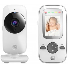 Motorola VM481 babymonitor och videokamera med 2" LCD-mottagare