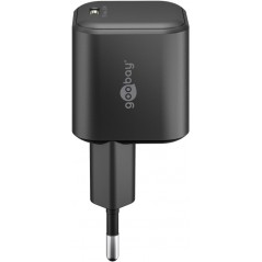 Chargers and Cables - Snabbladdande GaN strömadapter med USB-C PD 20W svart/vit