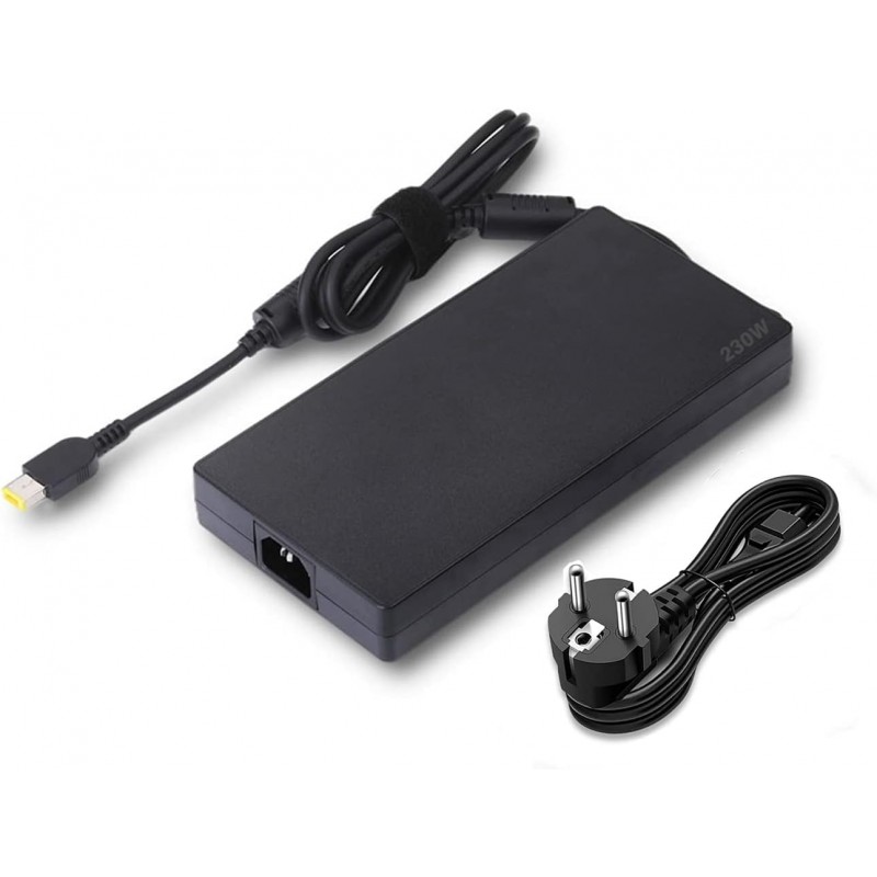 Lenovo charger - Lenovo original 230W datorladdare Slim Tip rektangulär (bulk)