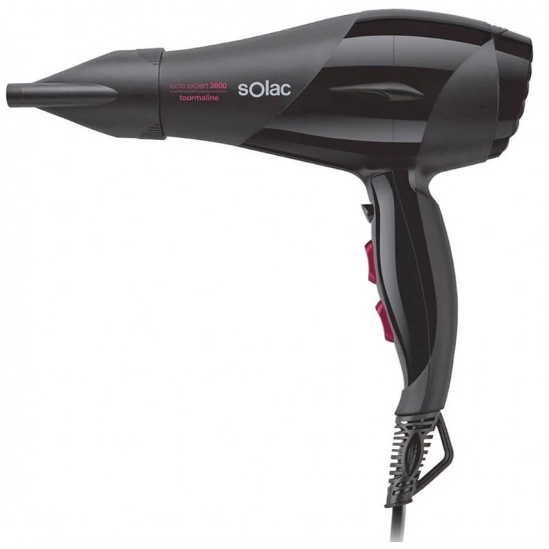 Hairdryer - Solac hårtork och hårfön på 2600 Watt med jonisk funktion