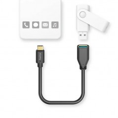 USB cable and USB hub - HAMA USB-C till USB-A hona OTG-adapter USB 3.0