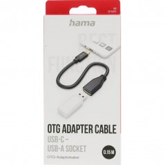 USB cable and USB hub - HAMA USB-C till USB-A hona OTG-adapter USB 3.0