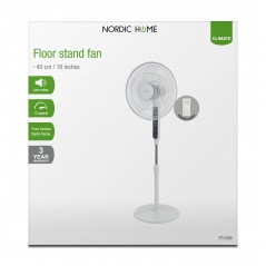 Fans for the hot evenings! - Nordic Home golvfläkt med 12 hastigheter och 130 cm höjd