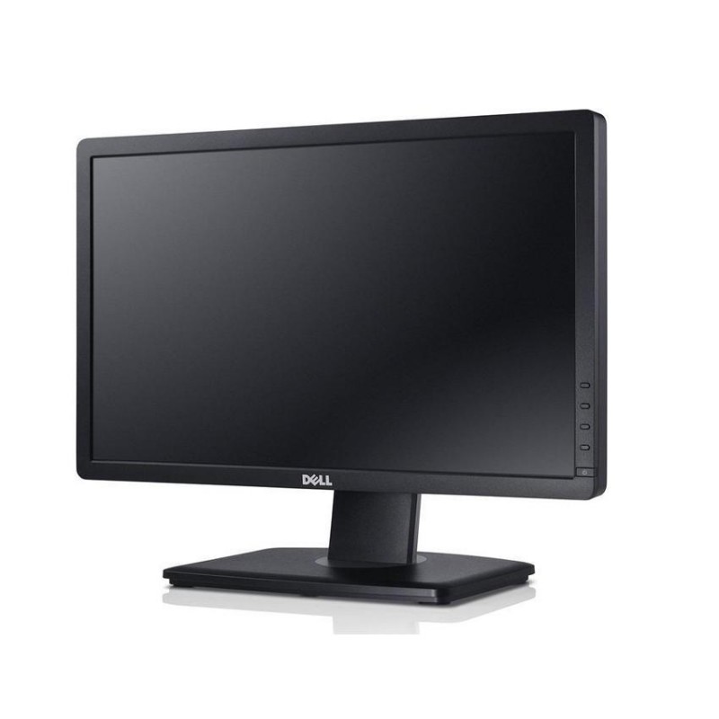 Used computer monitors - Dell 24" P2412H LED-skärm med ergonomisk fot (beg med många repor)