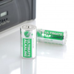 Deltaco Ultimate Alkaline C-batterier LR14 2-pack