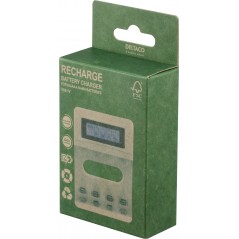 Battery & Battery testers - Deltaco USB-driven batteriladdare Ni-Mh Ni-Cd för AA & AAA-batterier (4-6 timmar)