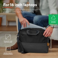Computer cases - Trust Lisboa datorväska för 15.6-16 tum svart