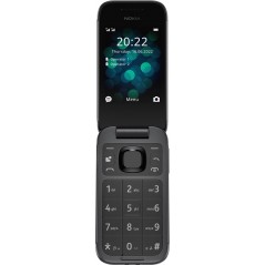 Nokia 2660 Flip 4G-telefon funktionstelefon med 2.8" + 1.77" skärm