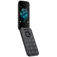 Nokia 2660 Flip 4G-telefon funktionstelefon med 2.8" + 1.77" skärm