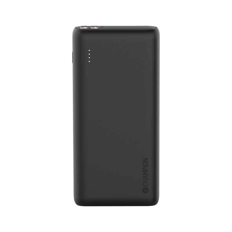 Portable Batteries - Champion powerbank 20 000 mAh 1xUSB-C 2xUSB-A och 30W laddning