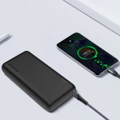 Portable Batteries - Champion powerbank 20 000 mAh 1xUSB-C 2xUSB-A och 30W laddning
