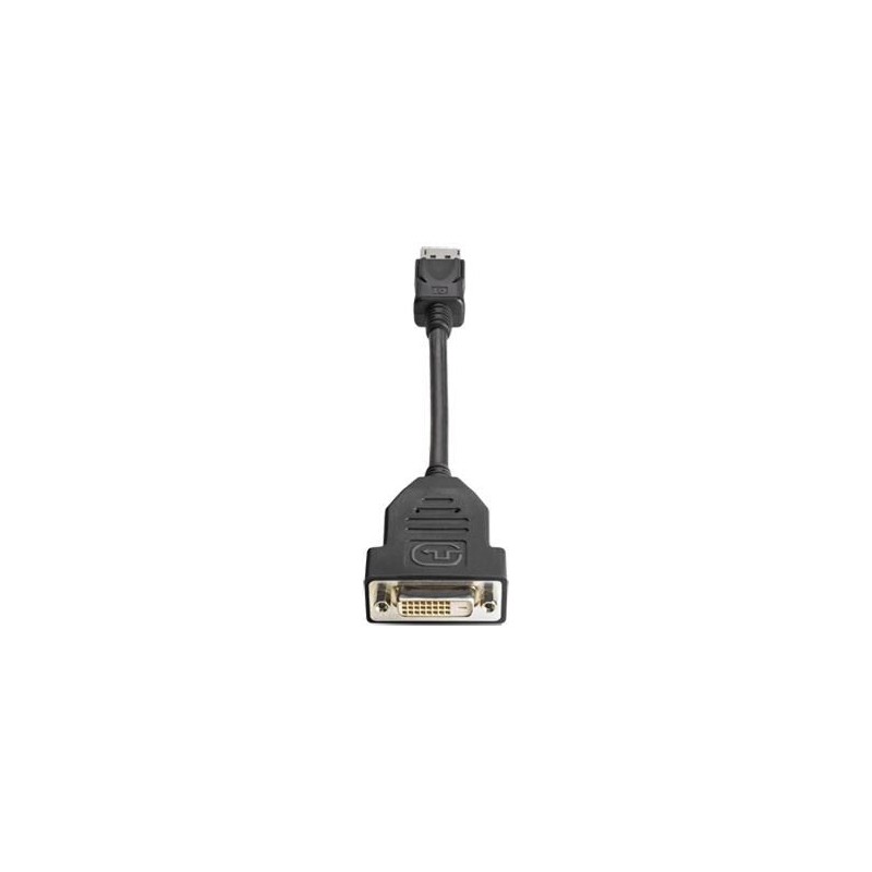 DisplayPort cable and DisplayPort adapter - HP DisplayPort till DVI-adapter (bulkförpackad nyvara)