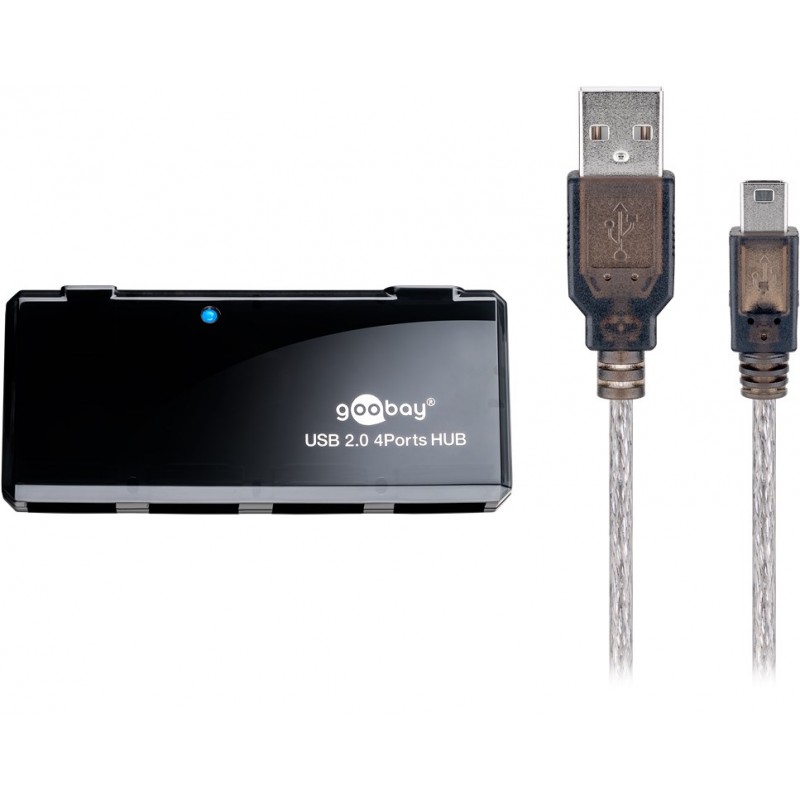 USB hub - Goobay USB-hubb med 4x USB 2.0