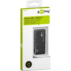 USB hub - Goobay USB-hubb med 4x USB 2.0
