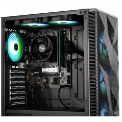 Cheap gaming computer and desktop gaming computer - DUTZO Entry Wildfire Ryzen 5 16GB 1TB Win11 stationär Gaming-dator