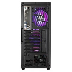 Cheap gaming computer and desktop gaming computer - DUTZO Entry Wildfire Ryzen 5 16GB 1TB Win11 stationär Gaming-dator