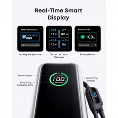 Portable Batteries - Anker superstark 165W 3x USB-C powerbank 25 000 mAh som kan ladda laptops