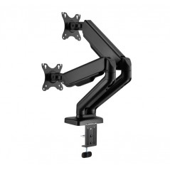 VESA mount for monitor - Dutzo justerbart skrivbordsfäste VESA för två datorskärmar 17-32"